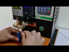Small Desktop Spot Welder For Lithium Batteries Pneumatic Model Double Pulse
