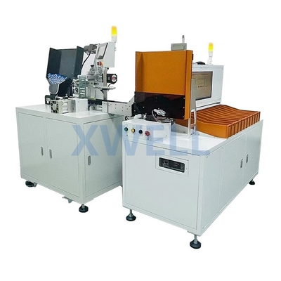 Combined Battery Sticking Machine 11 Channel Battery Cell Sorting Machine