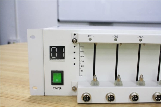 8 Channels Battery Charge Discharge Tester Cylindrical Cell Battery Cell Grading Machine