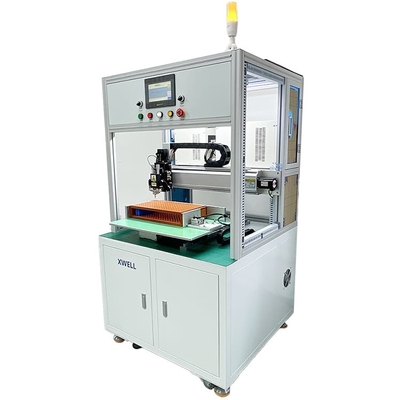 Single Side Automatic Spot Welding Machine For Cylindrical Battery Pack Nickel Strip
