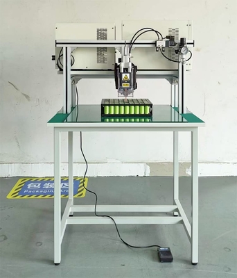 DC Gantry Battery Cell Spot Welder , Lithium Cylindrical Battery Pack Welder