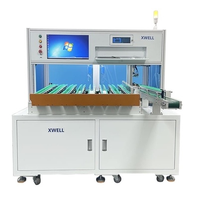 Automatic 8 Channel Prismatic Battery Cell Sorting Machine  PLC Controlled