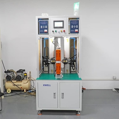 Automatic Double Side Spot Welding Machine For 18650 26650 32650 Cylindrical Cell