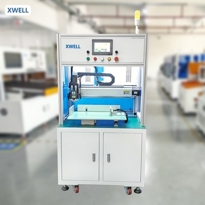 Single Side Cylindrical Battery Spot Welder Machine With Rotary Welding Head
