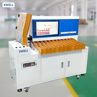 11 Channels 18650 21700 32650 Automatic Cylindrical Battery Cell Sorter Sorting Machine