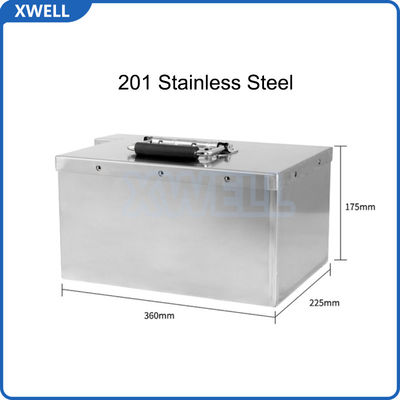 Stainless Steel Battery Case with 0-Weld Structural Design for 6v to 72v Lithium Battery Box