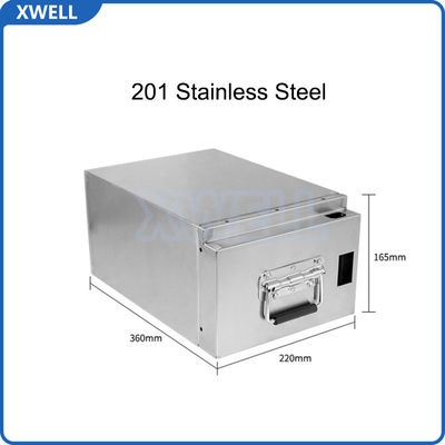 Stainless Steel Battery Case with 0-Weld Structural Design for 6v to 72v Lithium Battery Box