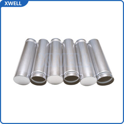 Slotted 18650 Cylindrical Battery Case Set - Pre-Nickel-Plated Steel Shell + Insulation Gaskets + Explosion-Proof Cap