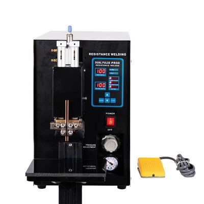 60HZ Lithium Battery Spot Welding Machine , Manual 32650 Battery Tab Welder