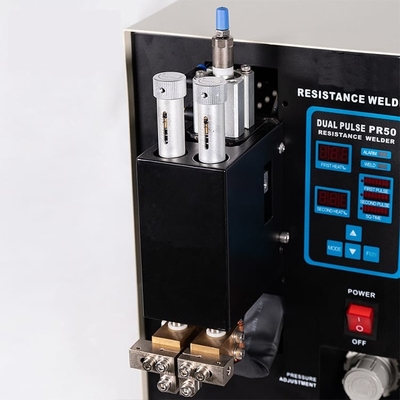 60HZ Lithium Battery Spot Welding Machine , Manual 32650 Battery Tab Welder