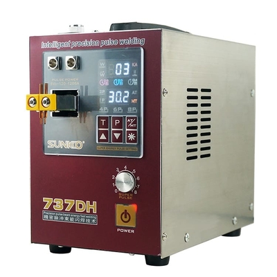 Desktop Spot Welding Machine For 18650 Battery Pneumatic Head Moving Driver