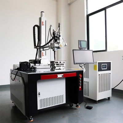 Wobble Welding Head Laser Welding Machine For Lithium Ion Batteries 18650