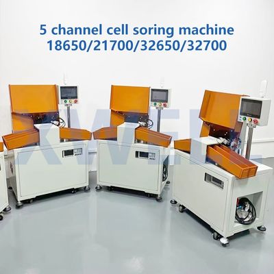 Good price 5 Channels Automatic Sorting Machine LCD Screen For Cylindrical Lithium Batteries online