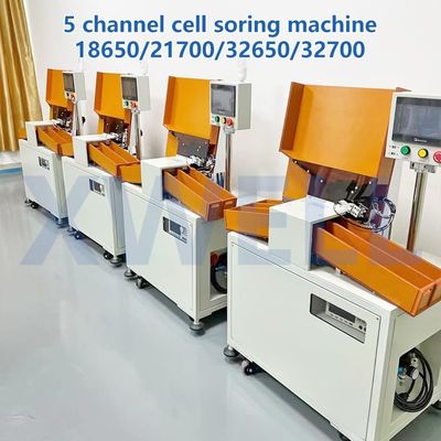 Good price 5 Channel 18650 Cell Sorting Machine Automatic Cylindrical Battery Sorting Machine online