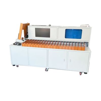 Good price 21 Channel Cylindrical Battery Sorting Machine For Assembly 18650 26650 21700 32650 online