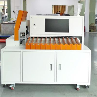 Good price 11 Channel Cell Sorting Machine For 18650 Cylindrical Lithium Battery Separation online
