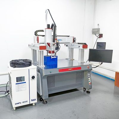 Good price 3m Battery Laser Welding Machine Gantry Battery Pack Tap Positive And Negative Nickel Sheets Galvo Automatic Laser Weler online