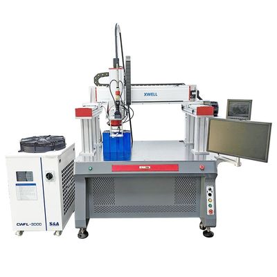 Good price Gantry Automatic Spot Welding Machine 18650 Battery Laser Spot Welder Batter Cell Spot Welder online