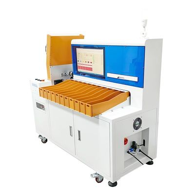 Good price Cylindrical Battery Cell Sorter Lithium Ion Battery Scan Code Sticker Sorting Machine online