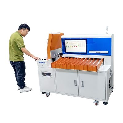 Good price 11 Channel Cylindrical Cell Sorting Machine With Data Record Function Sorter For Lithium Battery online
