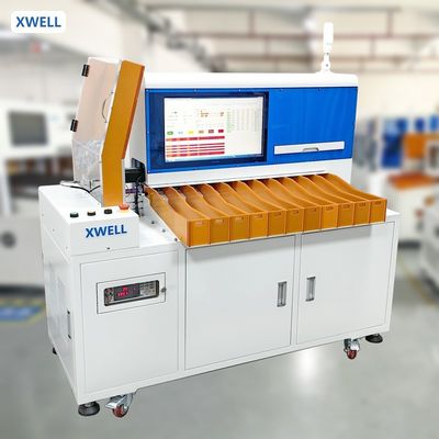 Good price 18650 26650 21700 32650 Cylindrical Cell Selector 11 Channel Sorting Machine For Battery Pack Assembly Line online