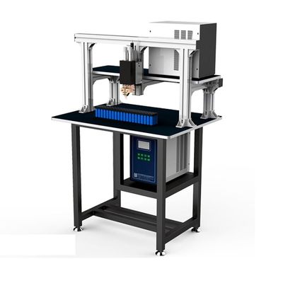 Good price 5000A Battery Pack Welding Machine Manual Gantry Frame For 18650 Battery online