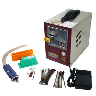 Good price Desktop Spot Welding Machine For 18650 Battery Pneumatic Head Moving Driver online