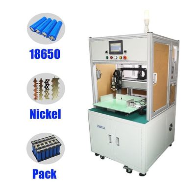 Good price Electric Automatic Battery Pack Welder 400mm X Axis 5000A Welding Current online