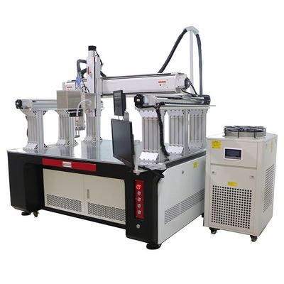 Good price 4 Axis Battery Laser Welding Machine 1000w With Longmen Gantry Frame online