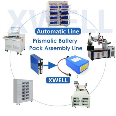 Good price Lithium Ion Battery Pack Production Machine 13 Channel For Prismatic Square Cell online