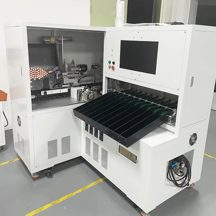 Automatic Battery Sorting Machine Insulation Paper Sticker Machine For Cylindrical Battery