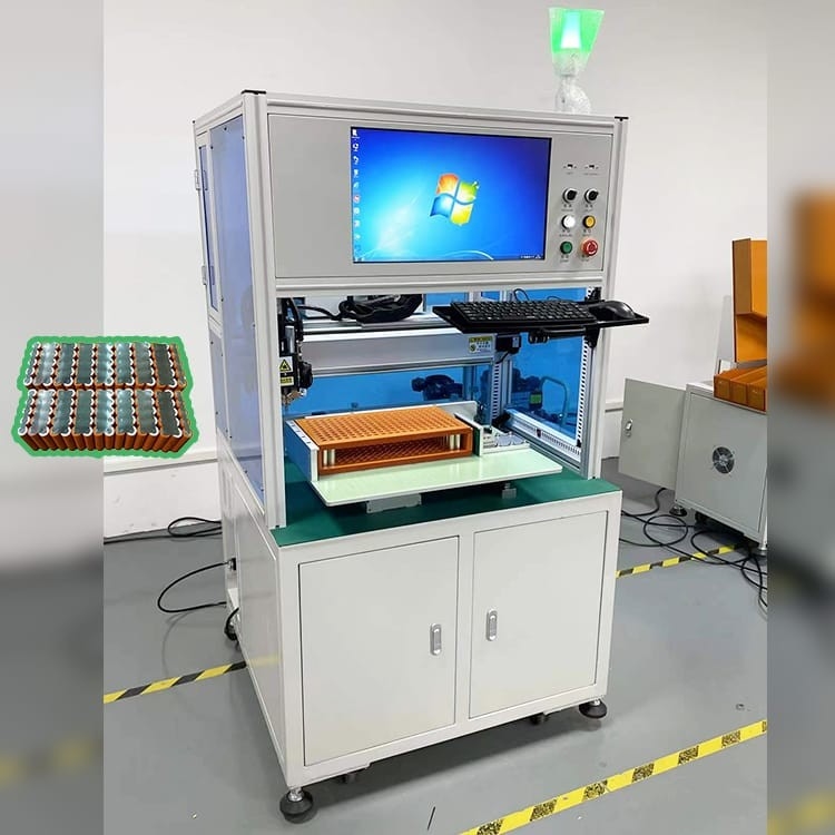 Cylindrical Battery Single Side Spot Welding Machine For E Vehicles E Bike Battery Pack
