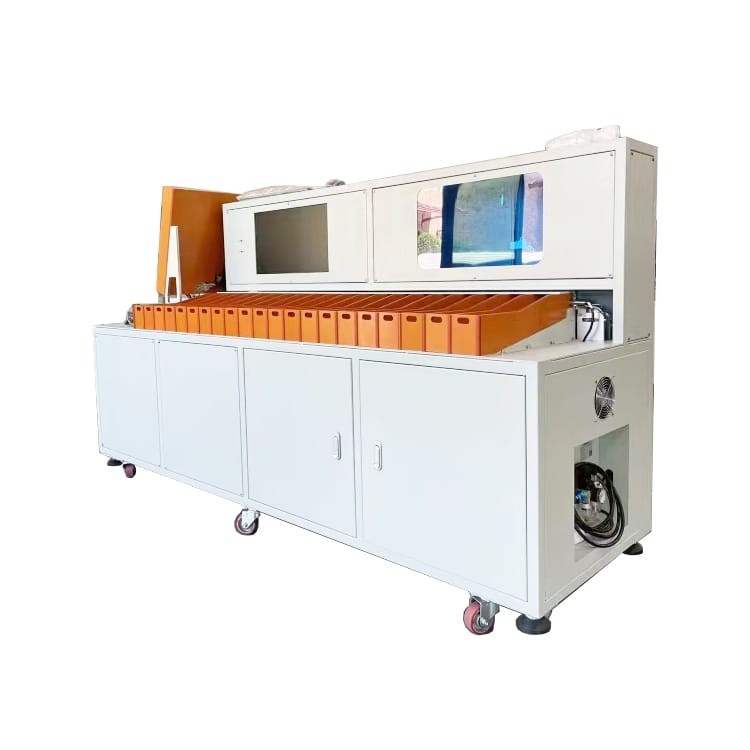 Automatic Cylindrical Battery Sorting Machine Integrated Collecting With PLC And PC