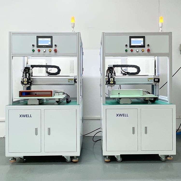 EV Battery Single Side Automatic Spot Welding Machine For 18650 26650 21700 32650