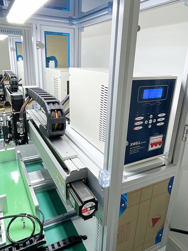 Automatic Single Side Spot Welding Machine For Battery Pack Making 0.03 - 0.25mm