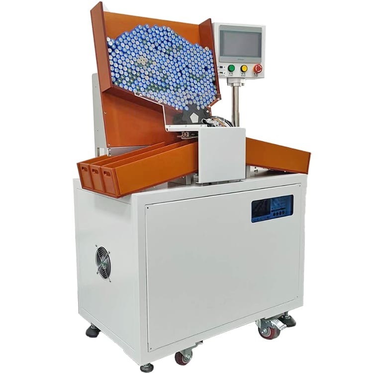 5 Channels Cylindrical Battery Sorting Equipment Grading Testing Machine For 18650