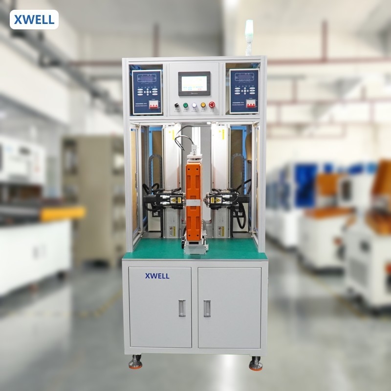 Automatic Double Sides Spot Welding Machine For 18650/26650/32650 Cylindrical Battery Pack