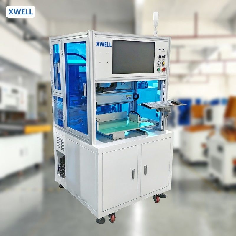 Single Side Automatic Battery Pack Spot Welding Machine For 18650 21700 Cylindrical Cell Pack