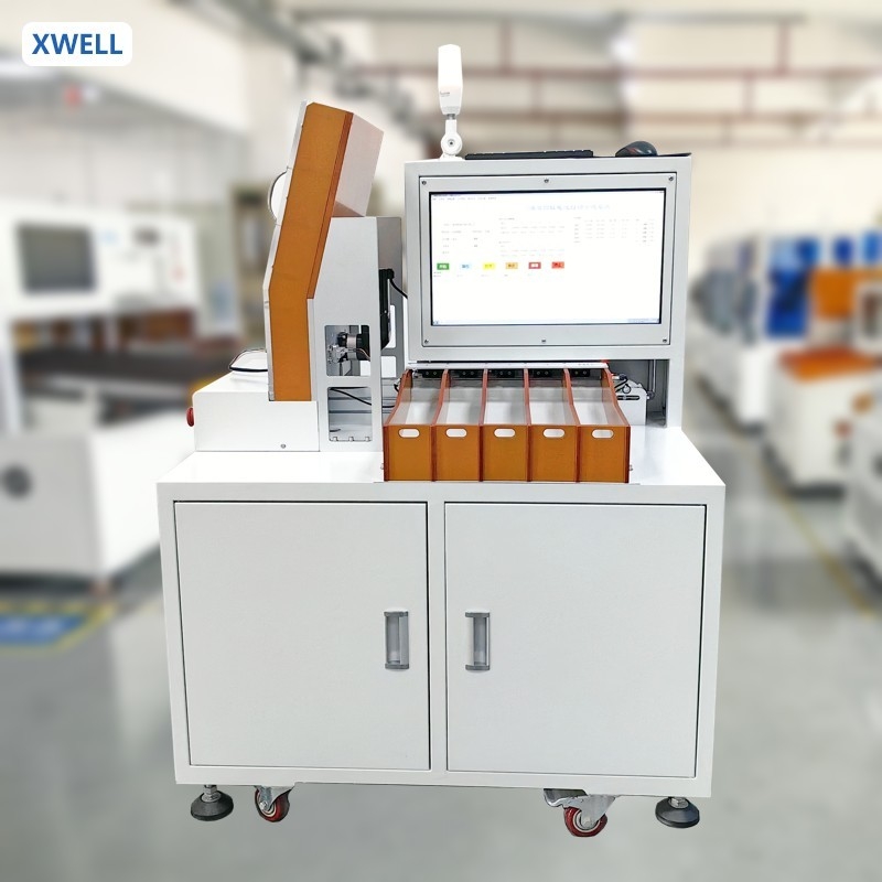 5 Channel 18650 21700 32650 Battery Sorting Machine Cylindrical Cell Battery Testing Sorting Machine