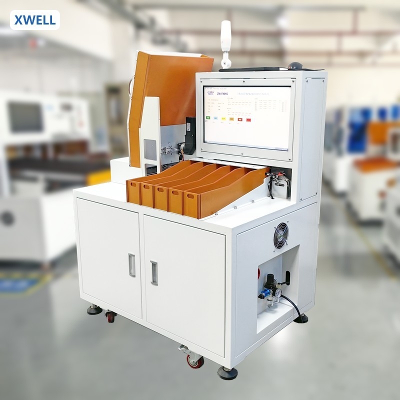 AA Cylindrical Power Cell Battery Pack IR Voltage Tester Grading Sorting Sorter Machine