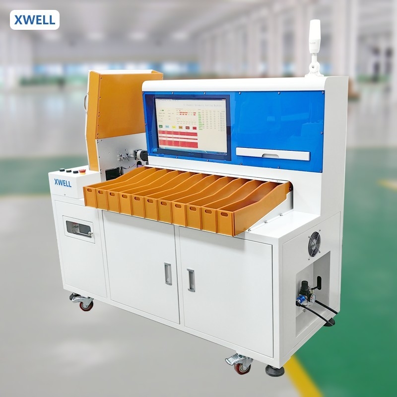 Battery Sorting Machine Automatic 11 Channel IR Voltage Cell Sorter For Cylindrical Battery Pack18650 21700