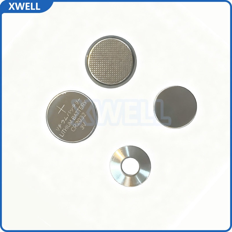 Customizable 304/316 Stainless Steel Cases for CR2016/CR2025/CR2032 Button Battery Sets – Choose Between Smooth Surface or Custom Engraving