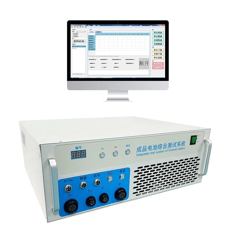 18650 Lithium Battery Pack Comprehensive Tester Testing Machine For Li Ion Finished Cell