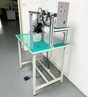 Manual Foot Pedal Table Gantry Spot Welding Machine For 21700 26650 32700 18650 Battery