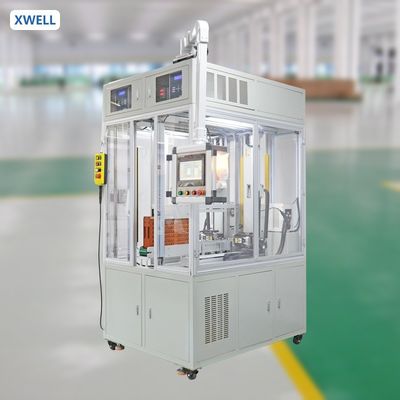 Good price XWELL MD-ACDW 8000A Fully Automatic Conveyor Battery Pack Double Side Spot Welding Machine online