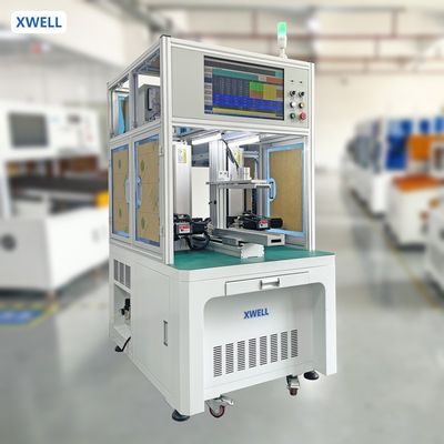 Good price XW-ADW Automatic Double Side Battery Spot Welding Machine 5000A Servo Motor PC Control 500x400mm Range online