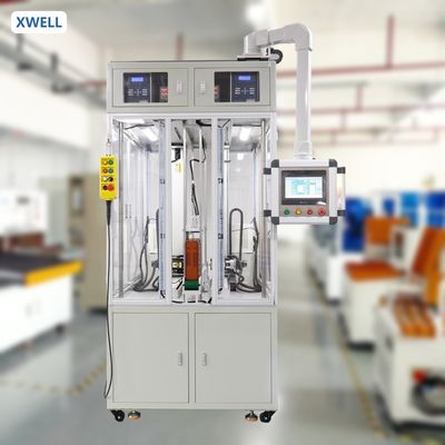 Good price XWELL MD-ACDW Fully Automatic Conveyor Battery Pack Double Side Spot Welding Machine 5000A online
