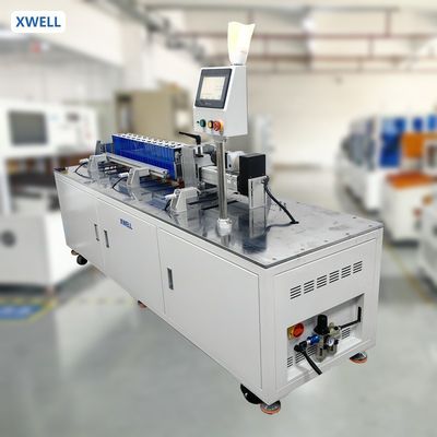 Good price XW-PC12-300 Compact Prismatic Battery Compress Machine 300kg Pressure 800mm Stroke Touch Screen Control online