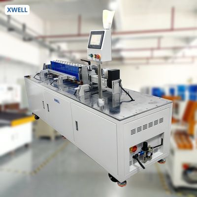 Good price XW-PC12 Automatic Prismatic Battery Compress Machine 500kg Pressure 1200mm online