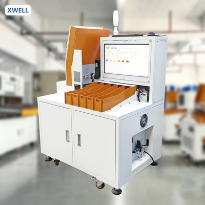 5 Channel Automatic Cylindrical Cell Sorting Machine For Lithium Battery Pack Manufacturing